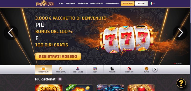 Migliore realz casino a Italy